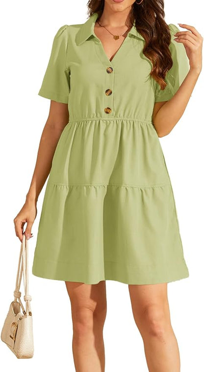 Layered Work Dress