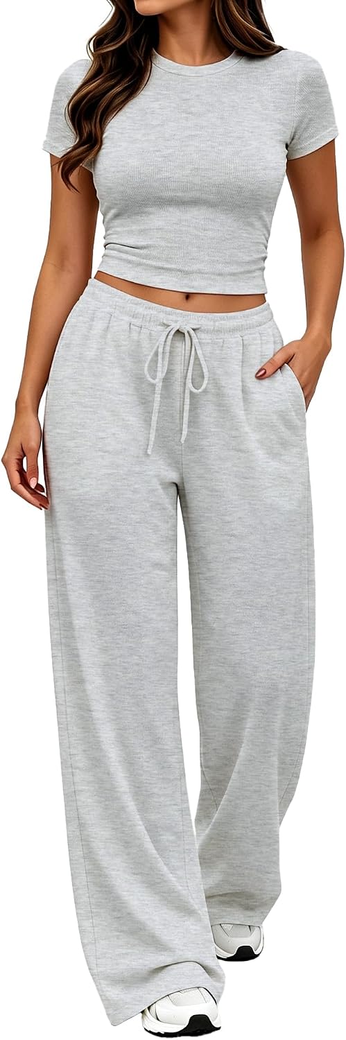 Crop Top Lounge Set
