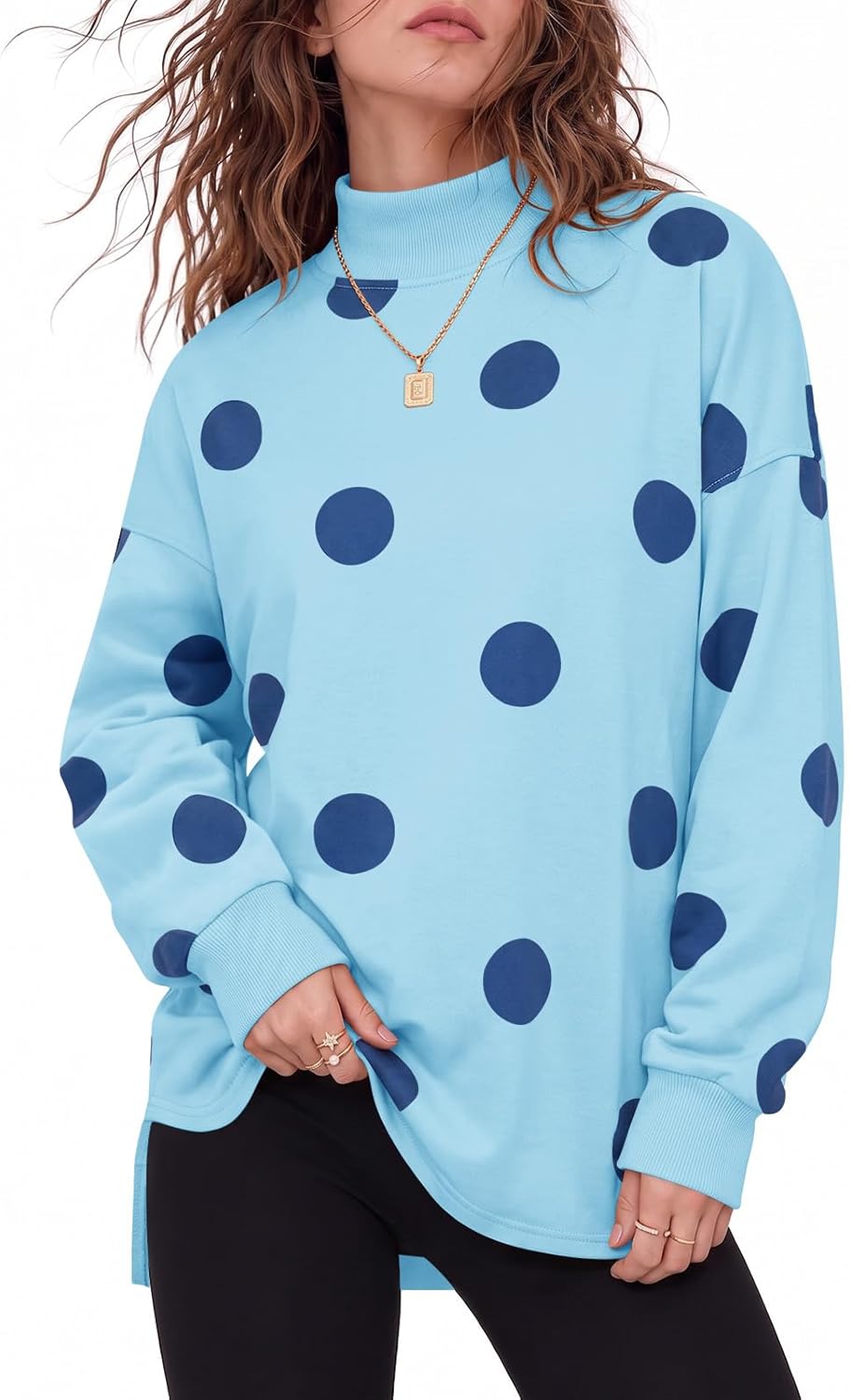 Polka Dot Sweatshirt