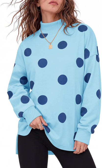 Polka Dot Sweatshirt