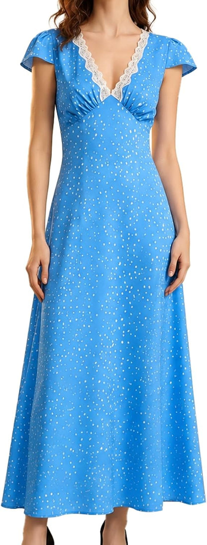 Polka Dot Lace Dress