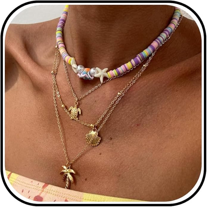 Beach Charm Necklace