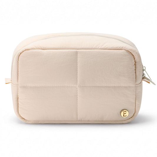 Quilted Makeup Bag