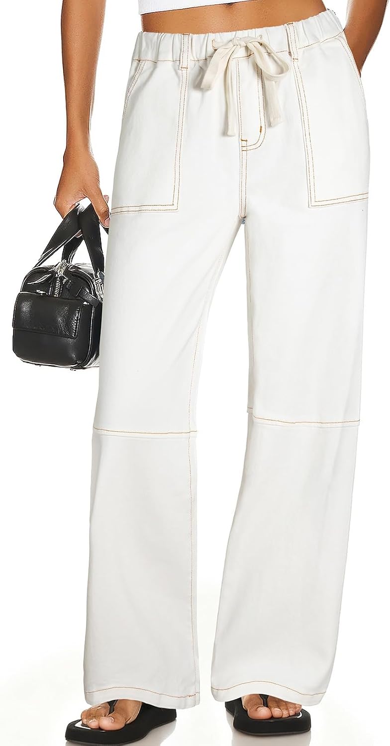 Drawstring Jeans