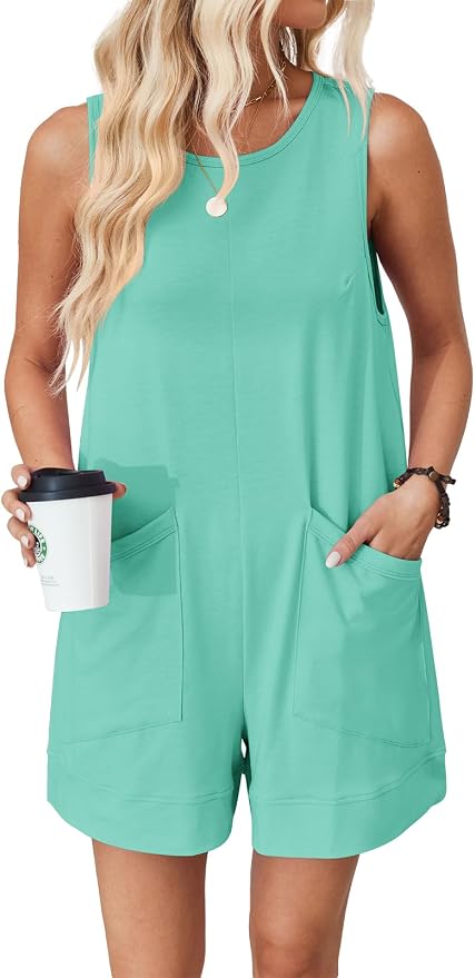 Casual Short Romper