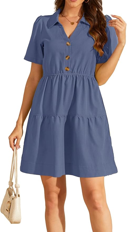 Layered Work Dress