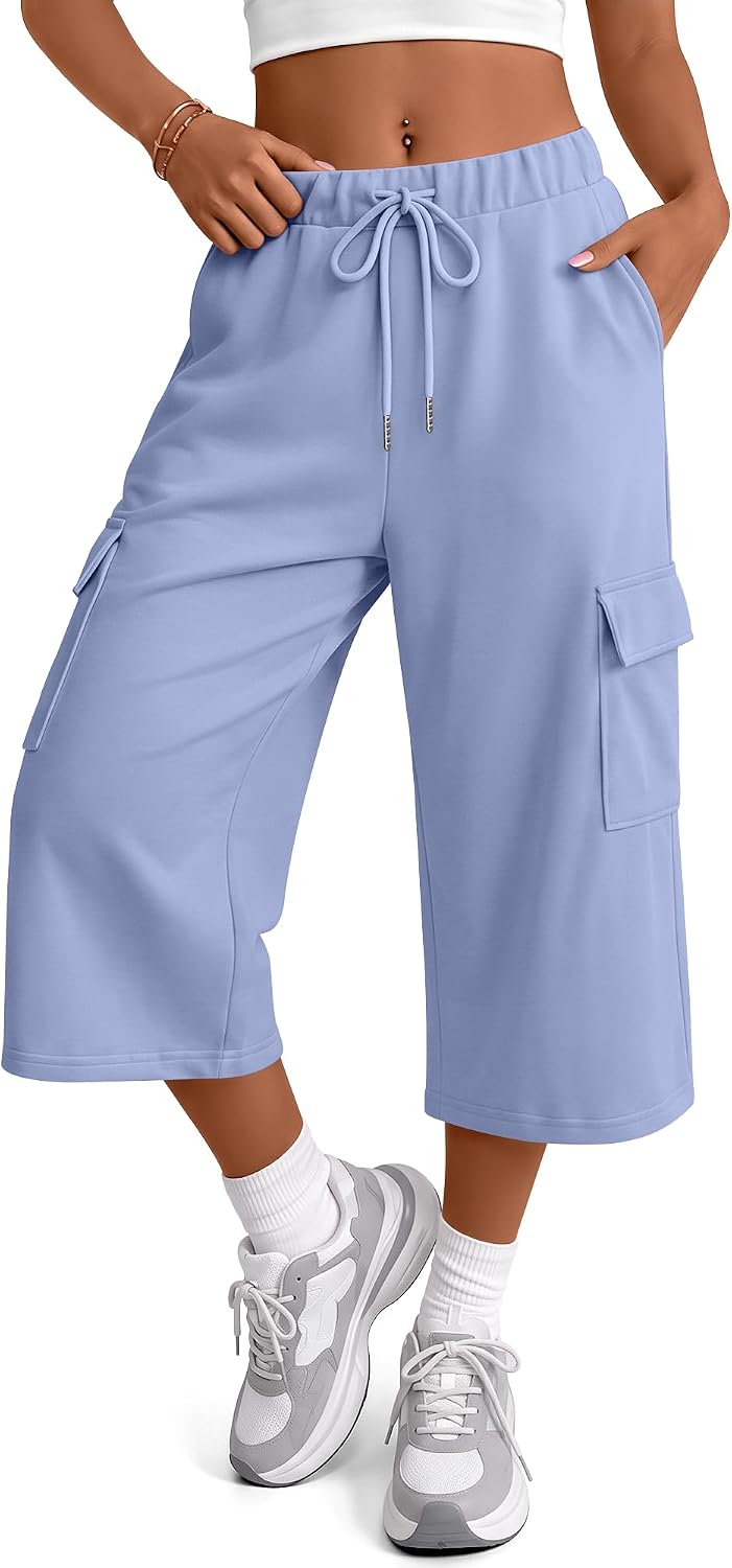 Cargo Capri Pants