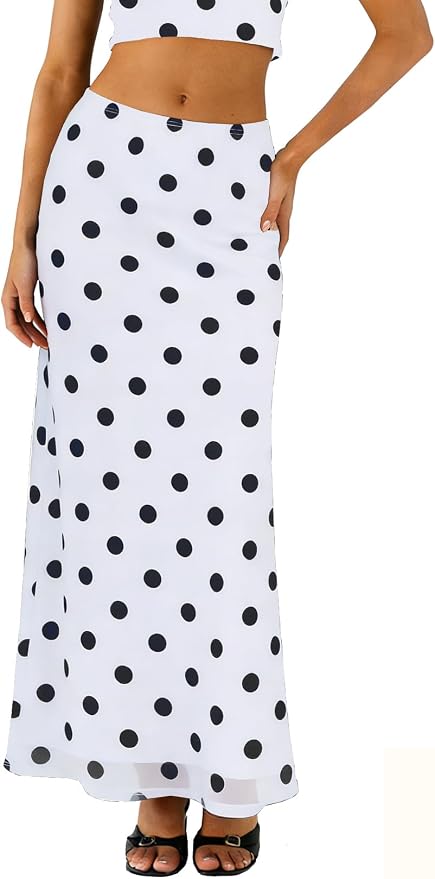 Long Mesh Skirt