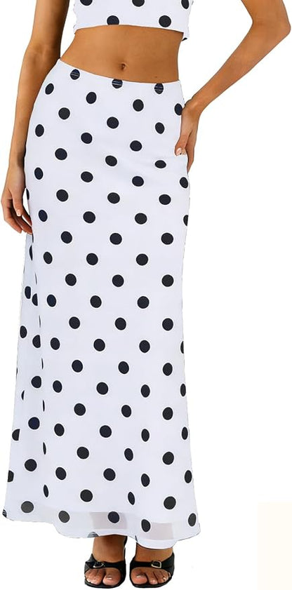 Long Mesh Skirt