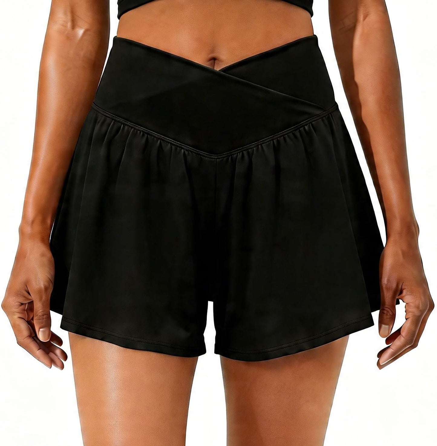 Flowy Athletic Shorts Set
