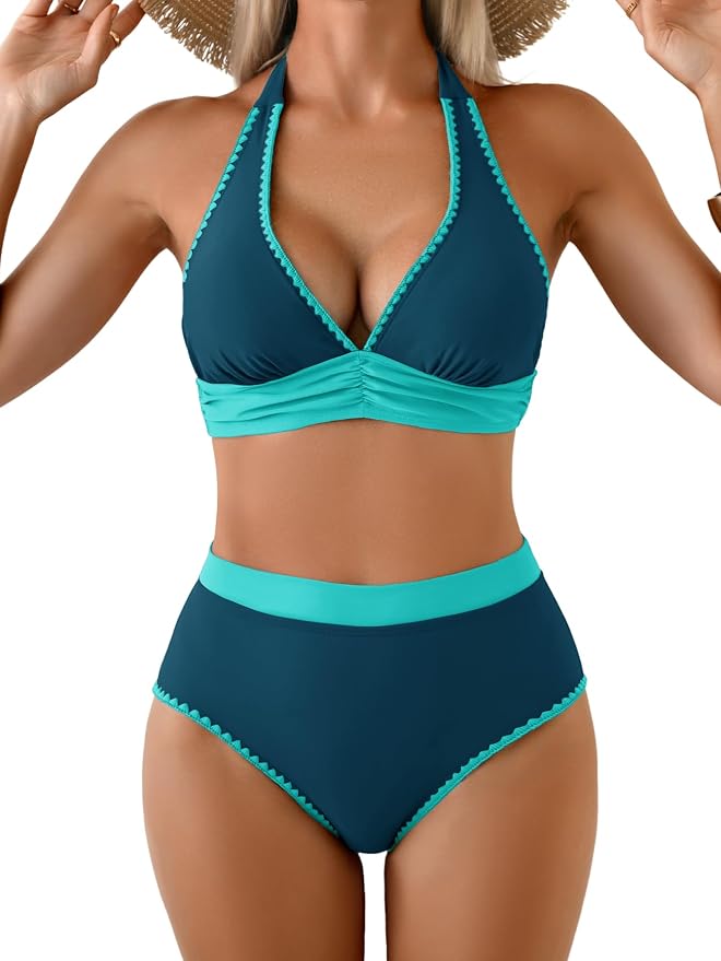 High Waisted Bikini Set