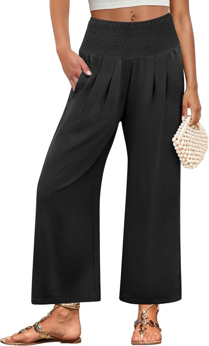 Wide Leg Palazzo Pants