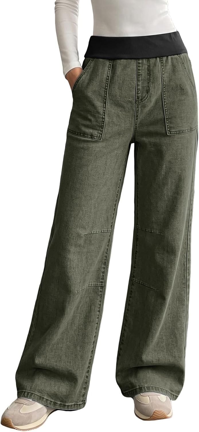 Wide Leg Baggy Jeans