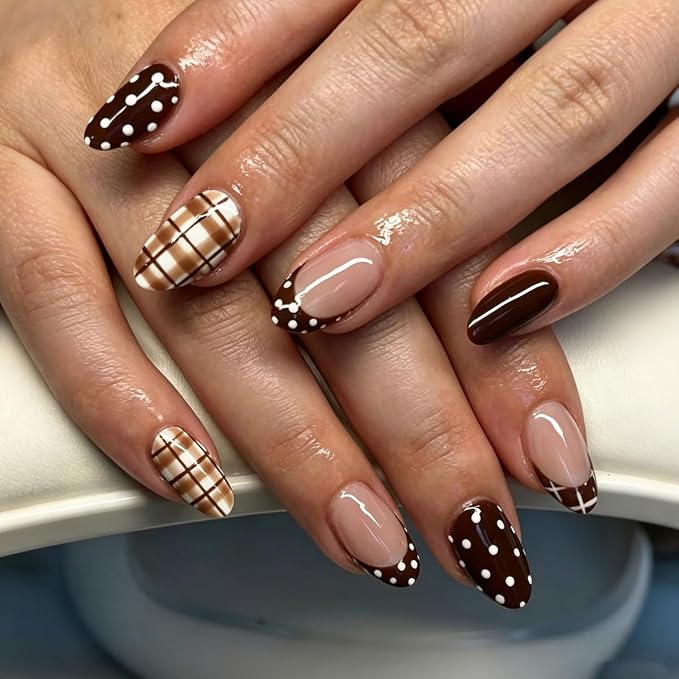 Fall Press On Nails