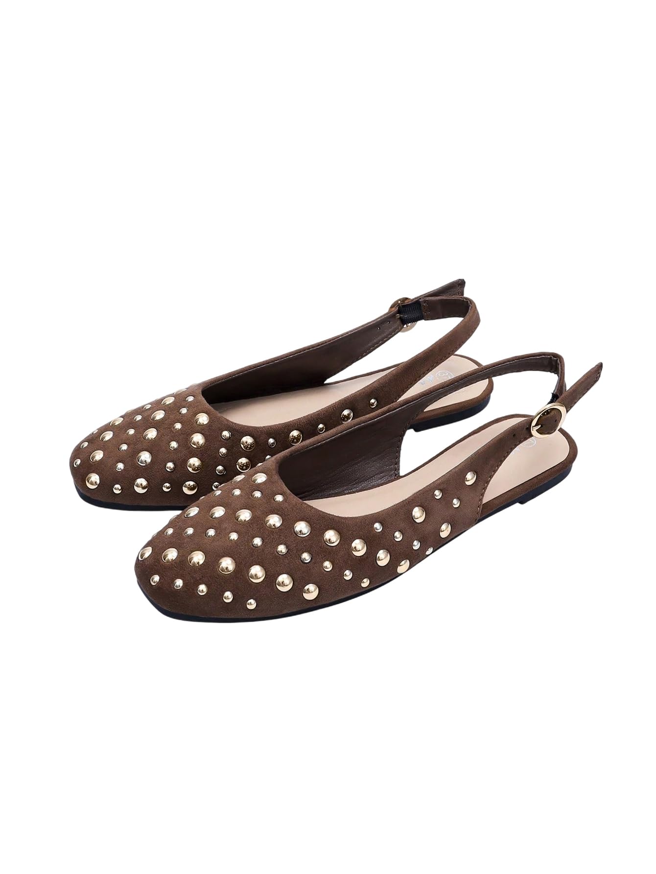 Studded Pointed Toe Mule