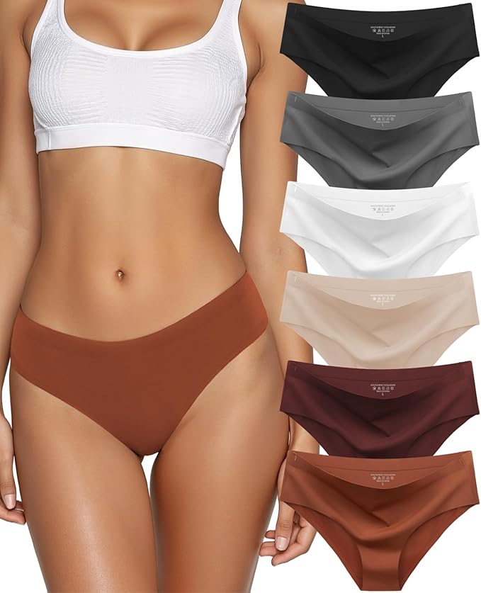 Seamless Low Rise Bikini (6PK)