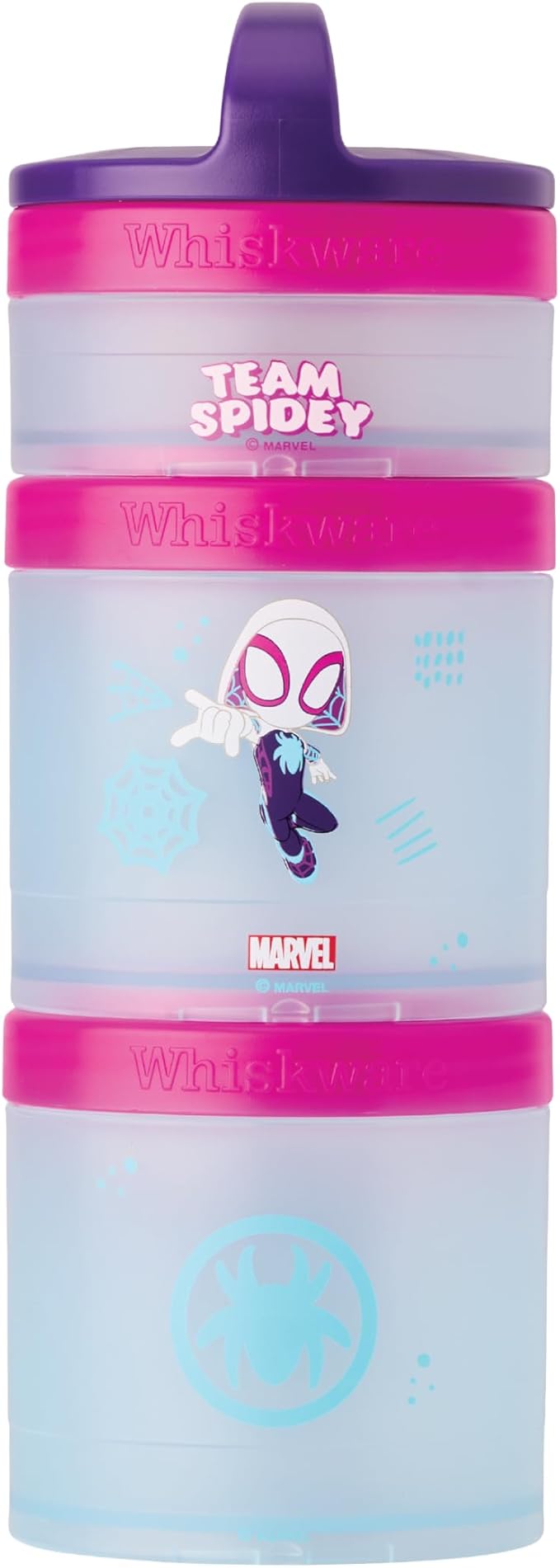 Spider Man Stackable Snack Containers
