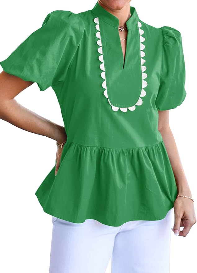 Peplum Blouse