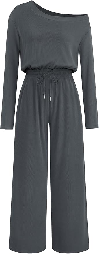 Off Shoulder Jumpsuit