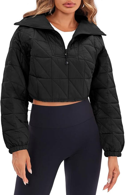 Quilted Half Zip