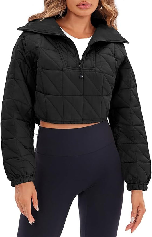 Quilted Half Zip