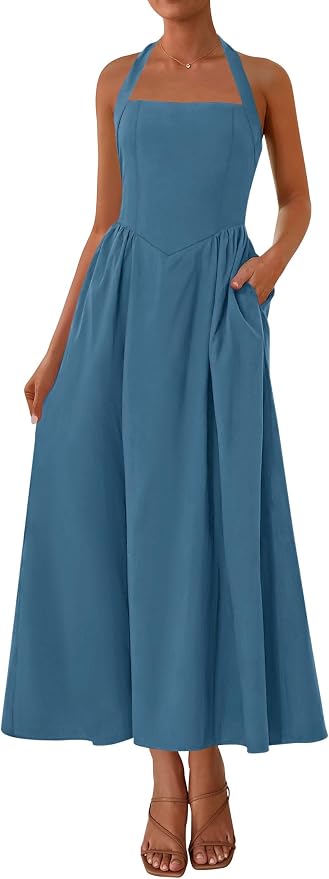Halter Maxi Dress