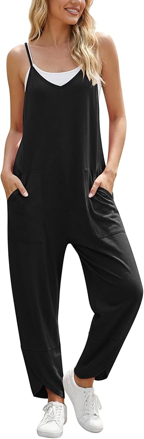 V-Neck Jumpsuits