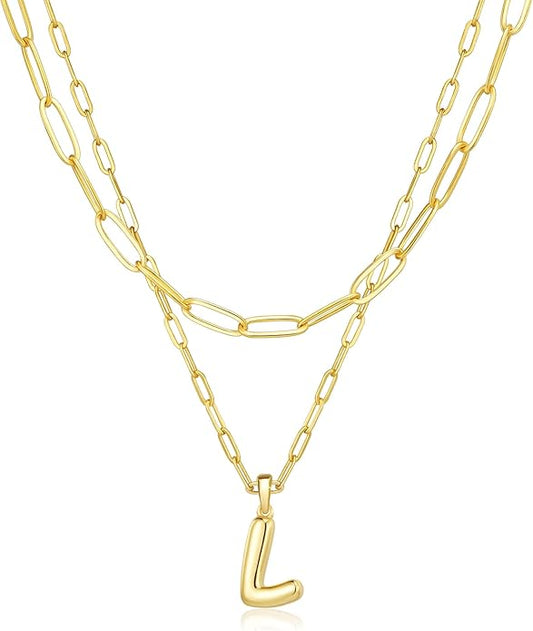 Letter Initial Necklace