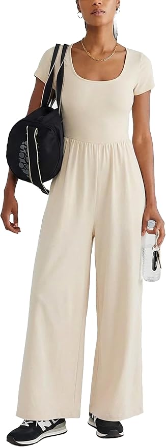 Short Sleeve Jumpsuit