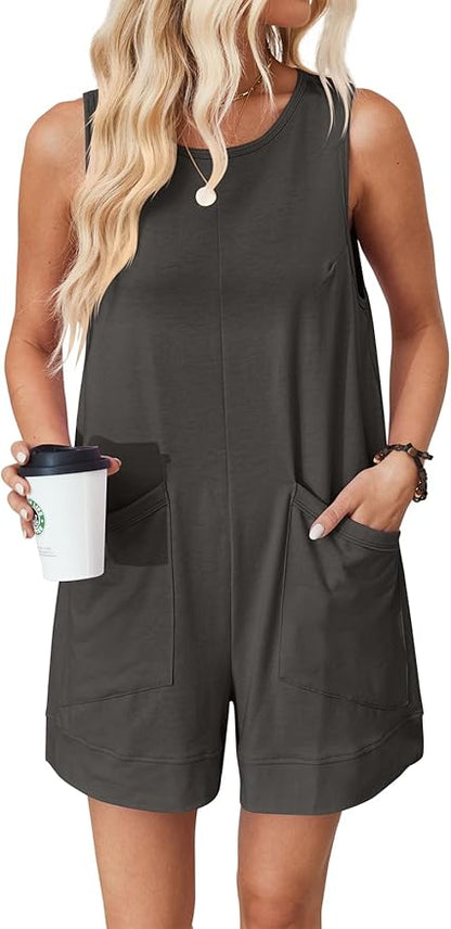 Casual Short Romper