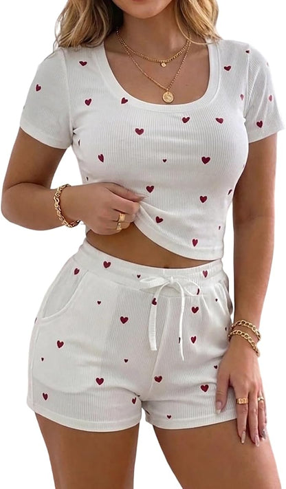 Ribbed Knit Pajamas