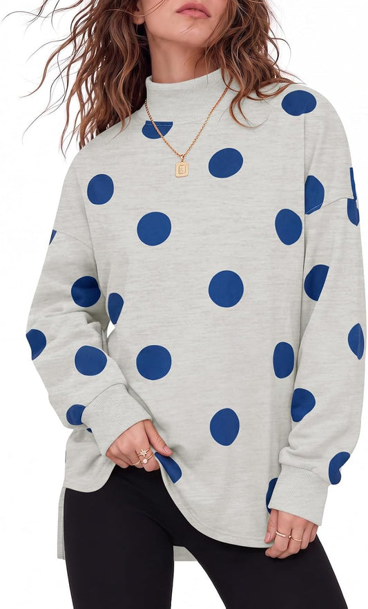Polka Dot Sweatshirt