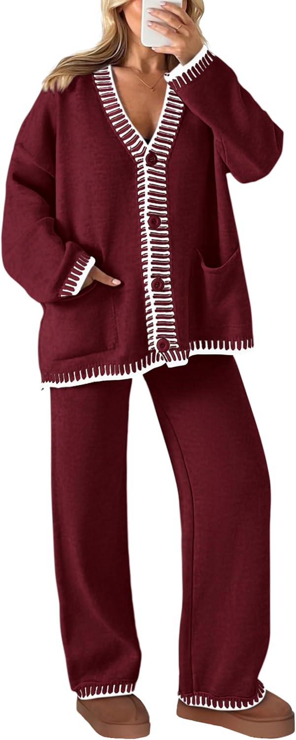 Cozy Knit Lounge Set