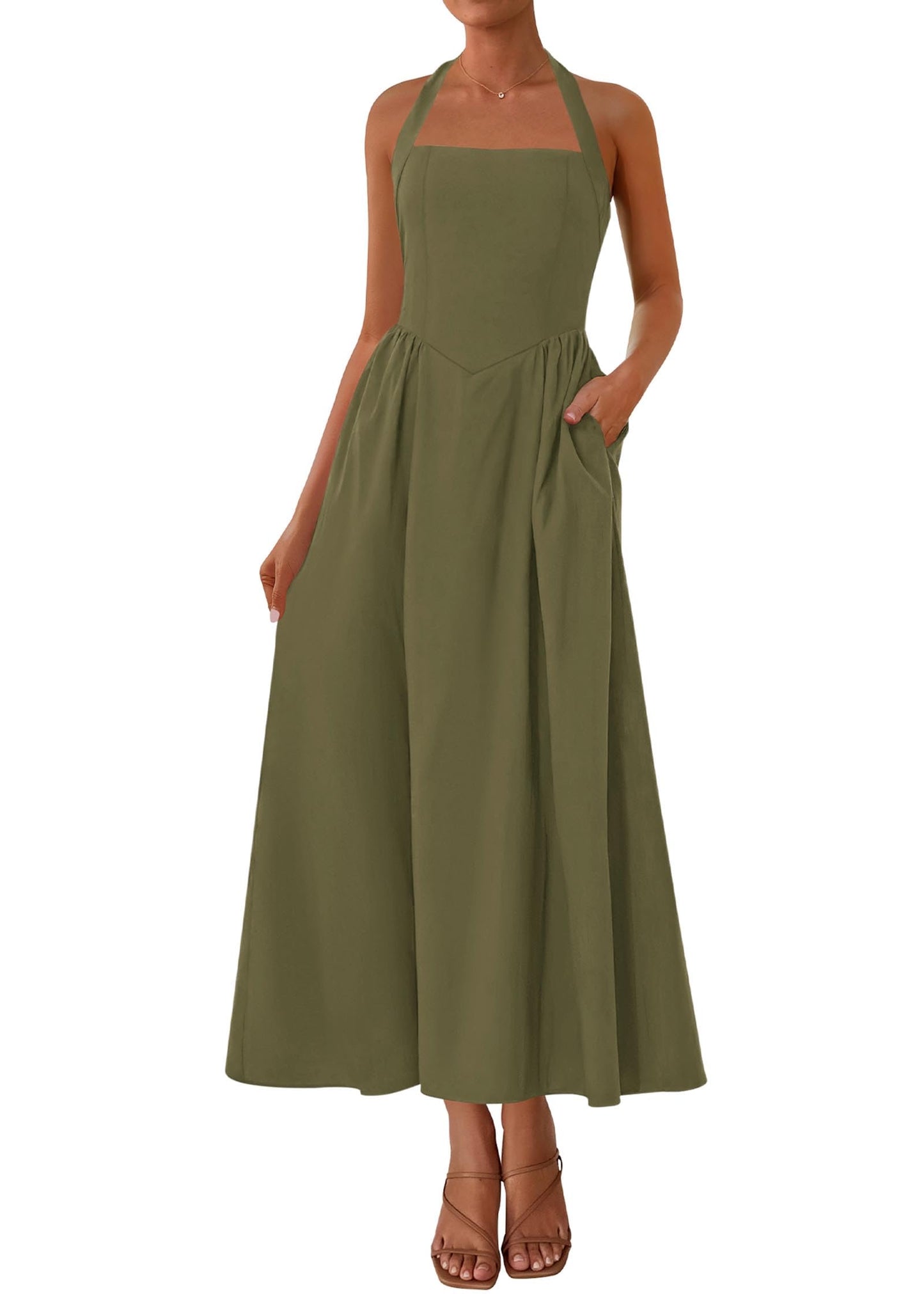Halter Maxi Dress
