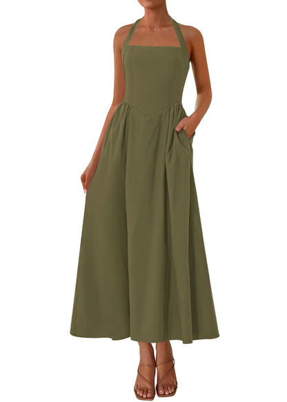 Halter Maxi Dress