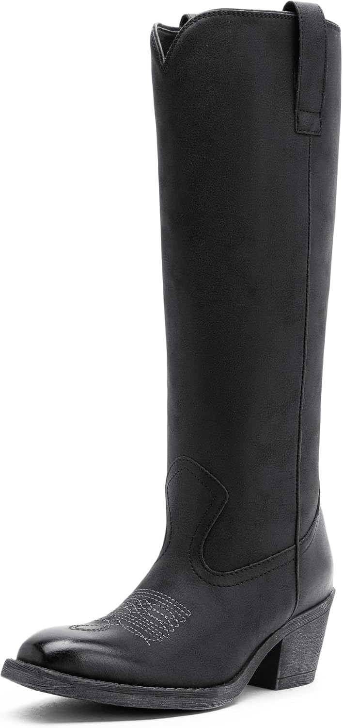 Knee High Western Boots