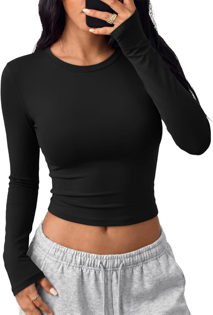 Long Sleeve Crop Top
