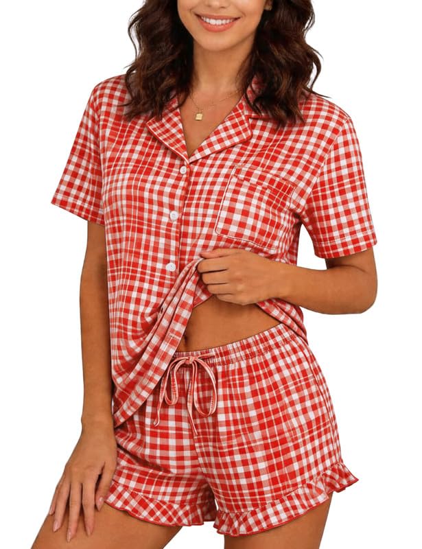 Short Sleeve Pajamas Set