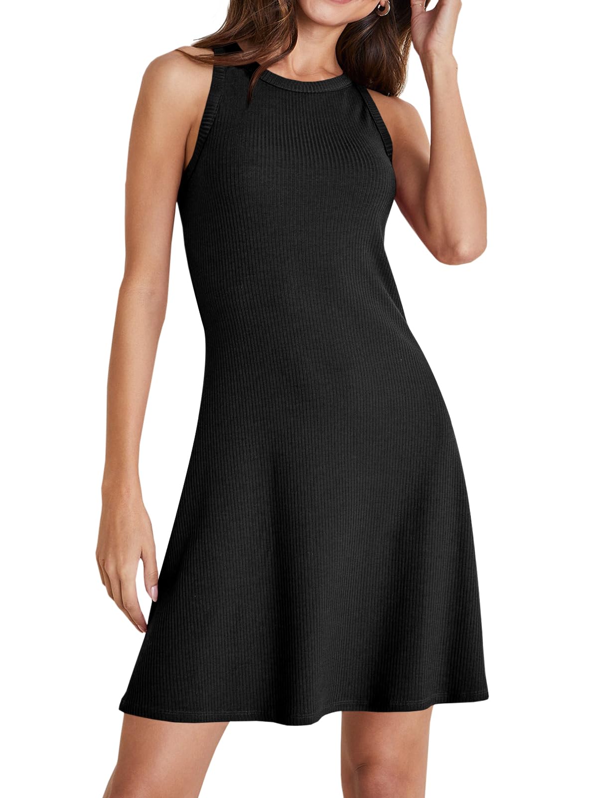 Ribbed Tank Dress