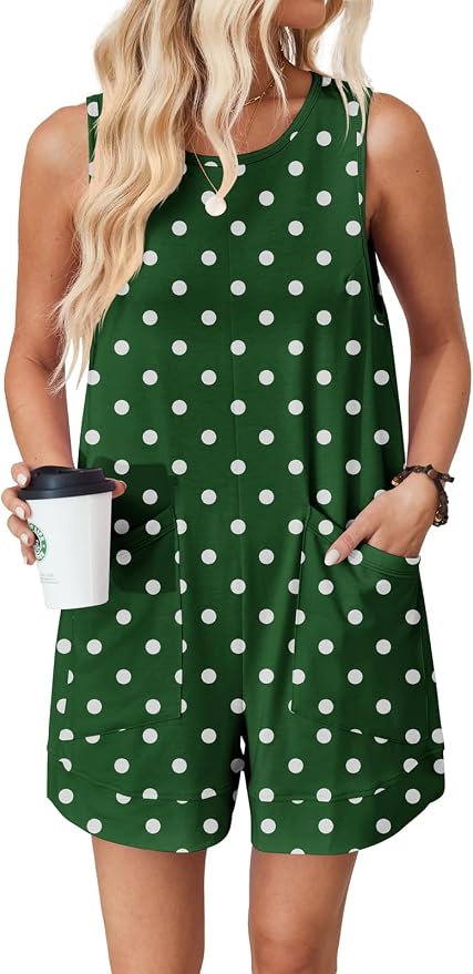 Casual Short Romper