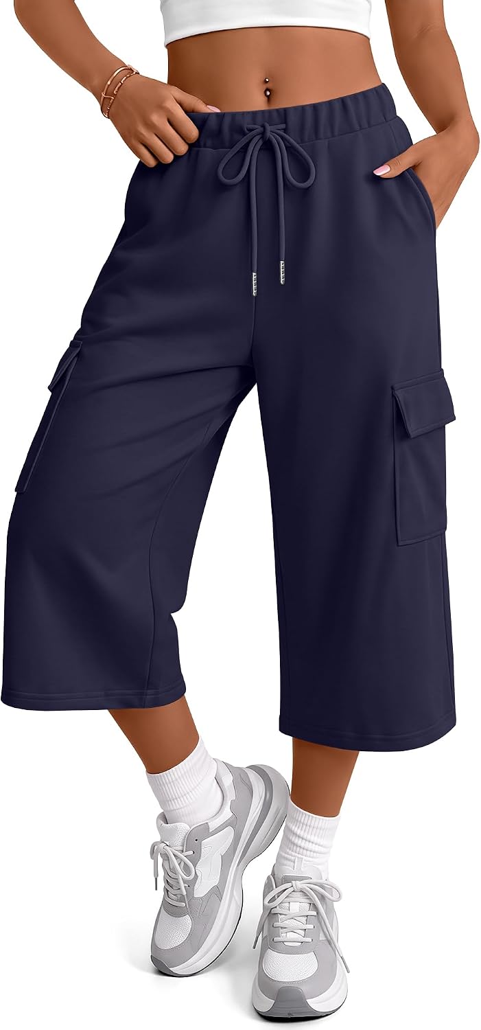 Cargo Capri Pants