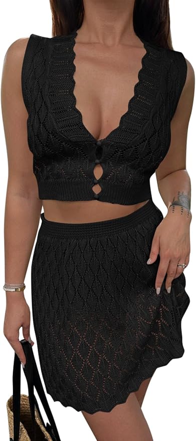Crochet Swimsuit Cover Up