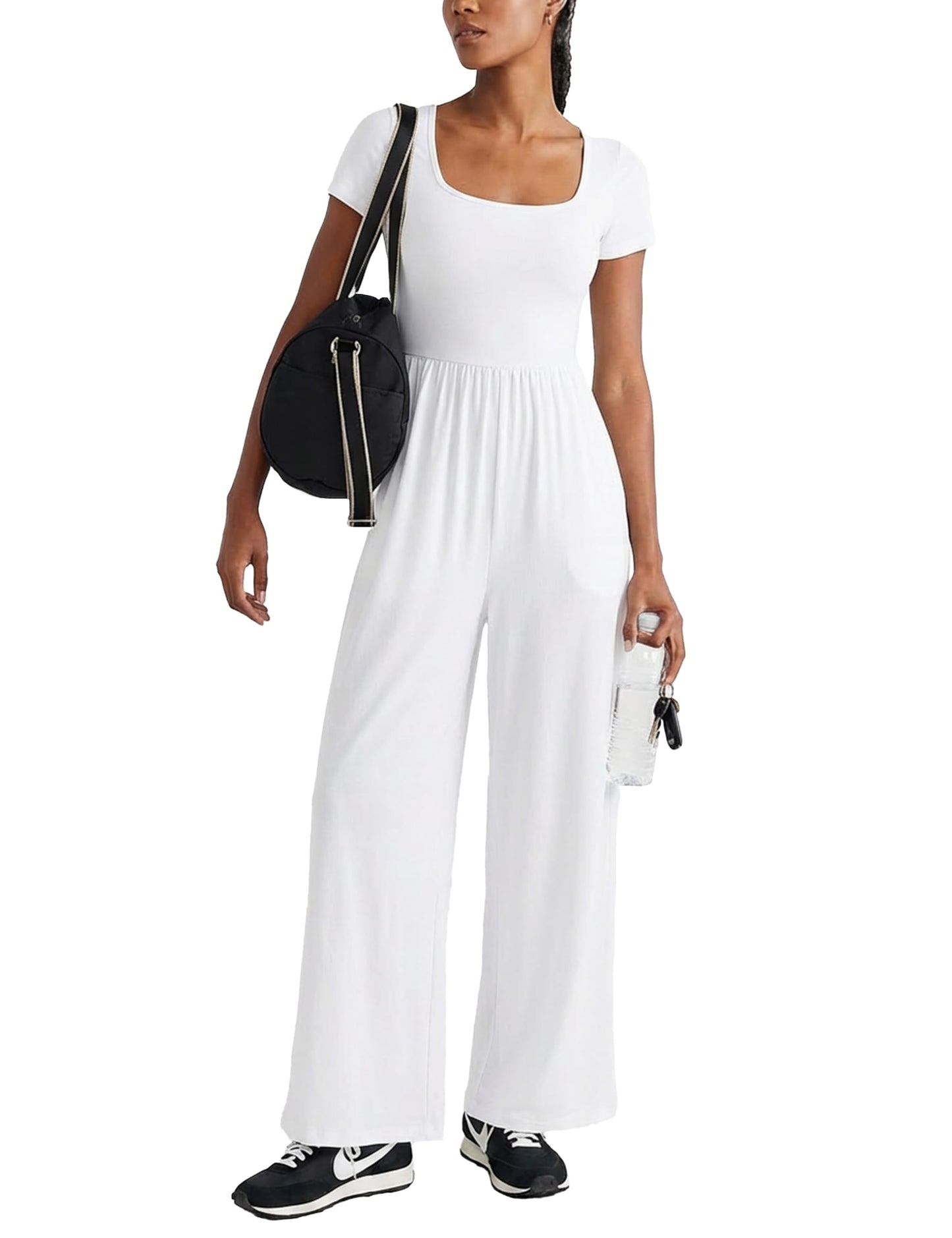 Square Neck Jumpsuit