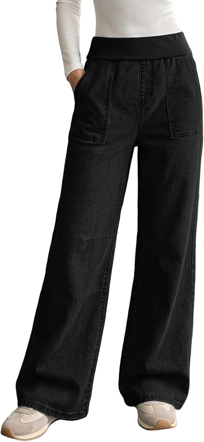 Wide Leg Baggy Jeans