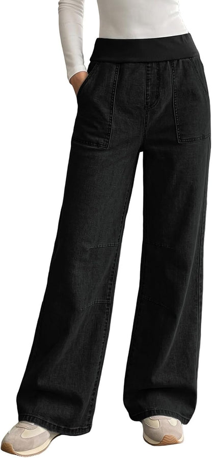 Wide Leg Baggy Jeans