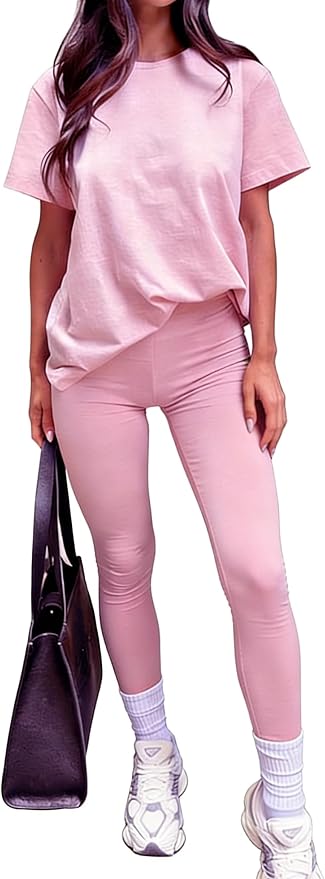 Oversized Tee Lounge Set