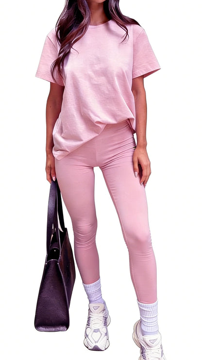 High Waisted Loungewear Set