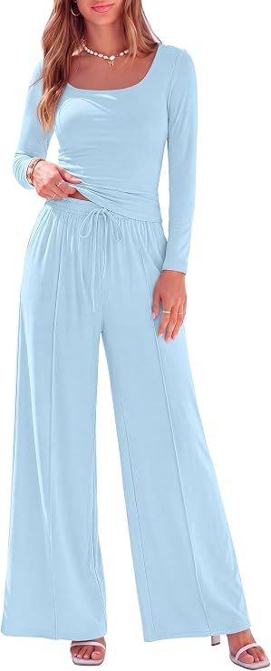 Square Neck Lounge Set