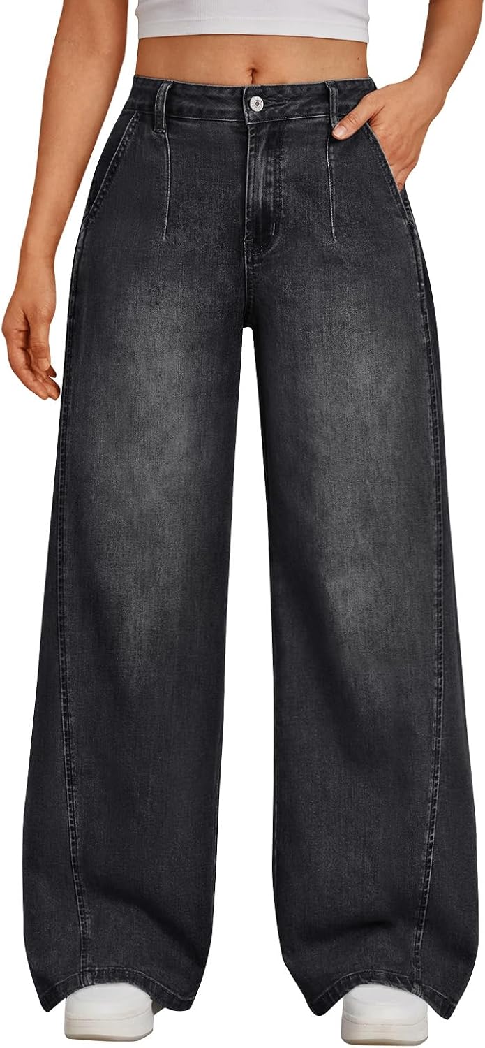 Wide Leg Baggy Jeans