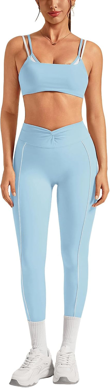 Color Block Yoga Set